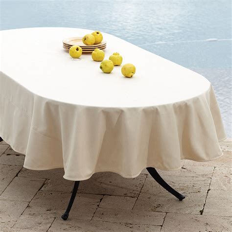 outdoor tablecloth oval